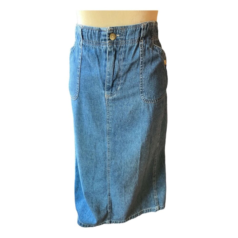 White Stag Denim Skirt (1595-4)